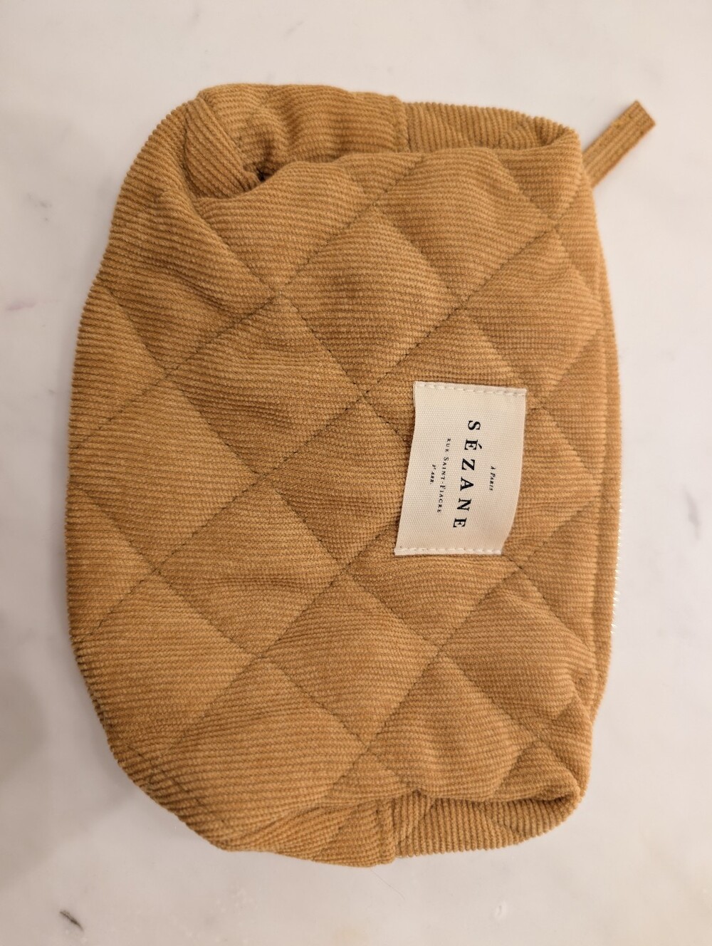 Sézane Makeup Pouch Cosmetic Bag NWT OS
